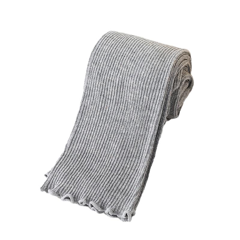 

Детские брюки Укороченные брюки для девочек Однотонные плиссированные брюки для детей S серый