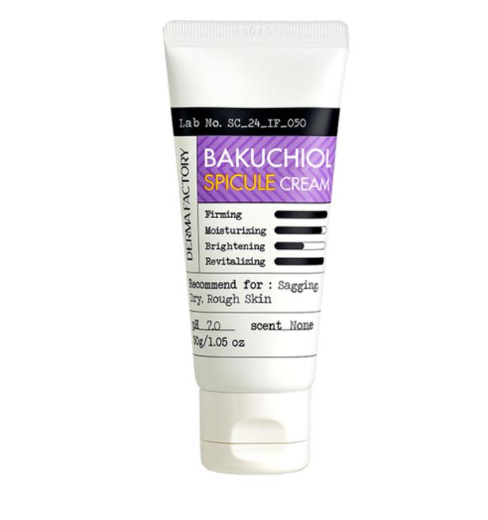 DERMA FACTORY Бакучиол Спикулы Крем 30г – Уход за текстурой и поддержка упругости 1 ea