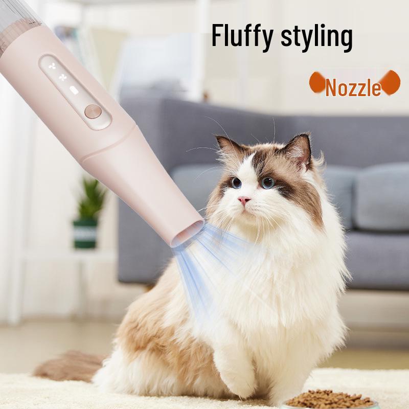4-in-1 Multifunctional Pet Hair Suction Comb for Dogs and Cats
