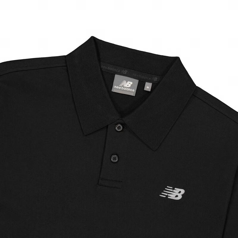 New Balance Polo Shirt Men's Black NFE21011-BK