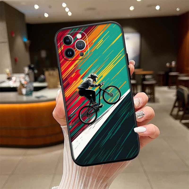 UP25 Cycling Bicycle New High-End Shell Phone Case for iPhone SE X XS XR 16E 17 11 Pro Max 8 7 6 6s Plus Air