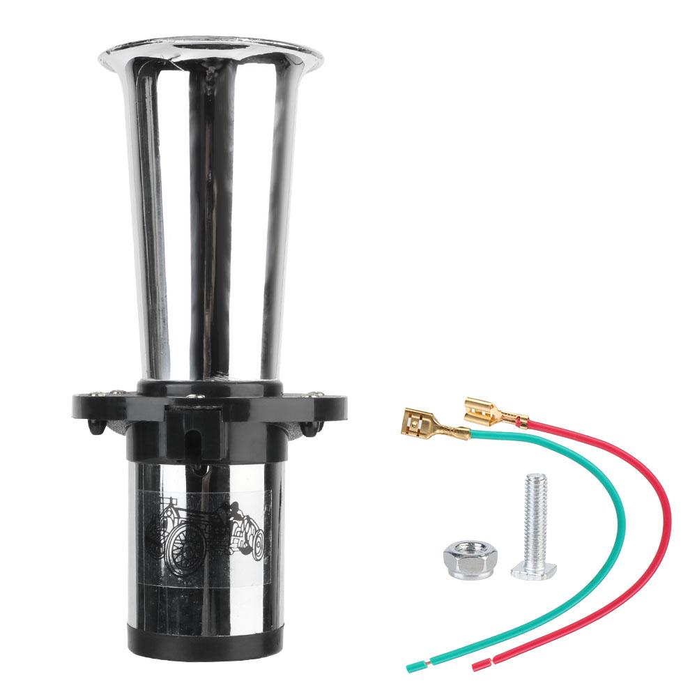 

Автомобильный электрический гудок воздушный компрессор гудок винтажный 12 В 3 А классическая труба модификация 110 дБ супер громкий для мотоцикла лодки грузовика серебряный