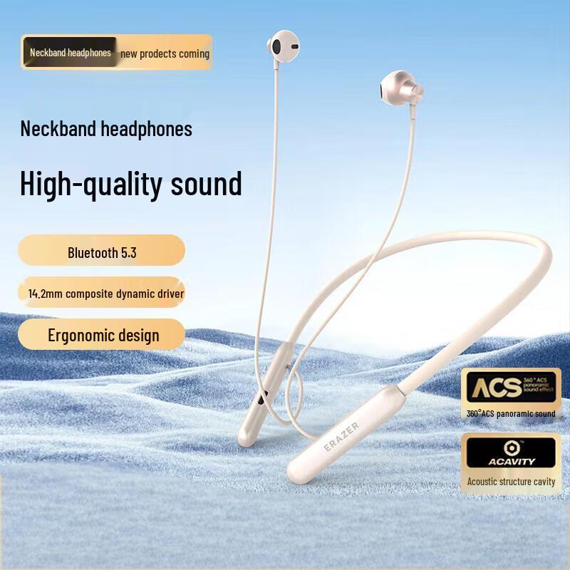 

ThinkPlus Lenovo Neckband Bluetooth Sports Earphones