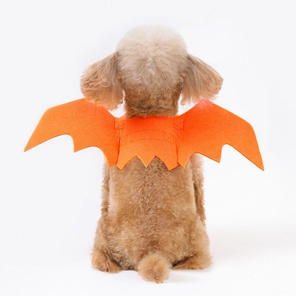 with Bell Cat Bat Wings Harness Decorative Dog Wings Costumes  Halloween