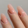 NAILOG Gel Nail Polish Sheer Base or Top Coat Peachlit Drift All-in-One 12ml, Color, One-Step 3-in-1 (No Needed), UV/LED Compatible, Long-Lasting -