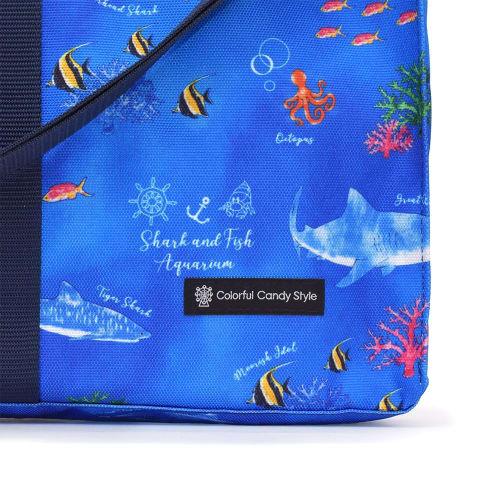 COLORFUL CANDY STYLE Water-Repellent, Lightweight Melodica Case in Blue Lagoon (All-Over Print) - Water-Repellent, Lightweight, Stain-Resistant, and W