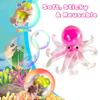 Octopus Squishy Toy,Sensory Stress Relief Fidget Ball for Kids & Adults,Ideal for Classroom Prizes, Party Favors & Holiday Gifts