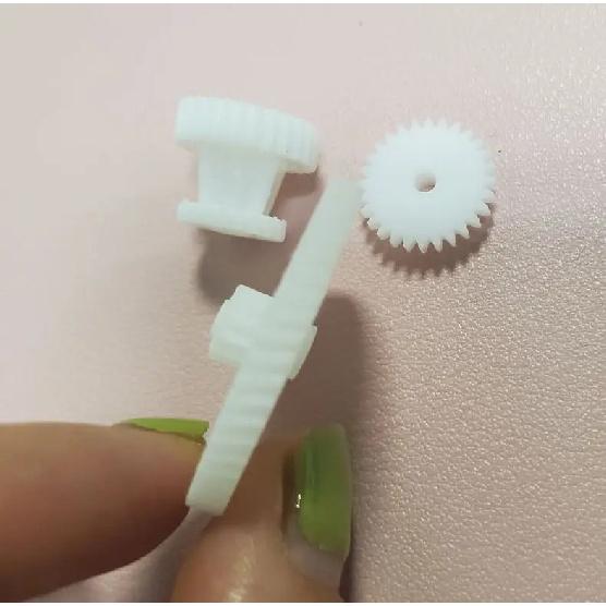 3pcs Plastic Gear for Philips D8623 FC144 D8734 Grundig RR3000 Stereo Cassette Deck Audio Player