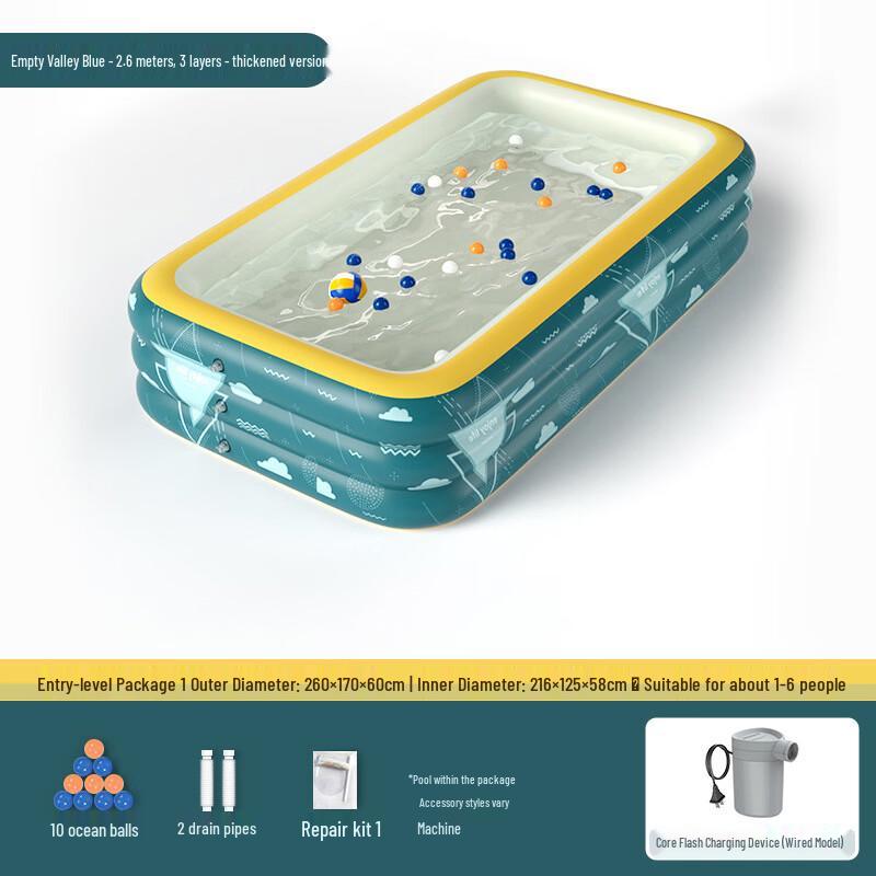 Qianyu Home Inflatable Swimming Pool Kit