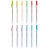 Macaron Color Gel Ink Pens Colored Ink Cute Pen 0.5mm Fine Point for Kids Adults Writing Journaling Taking Note Marking