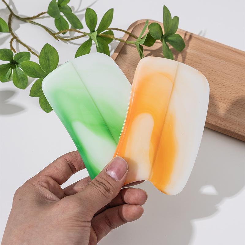 Body Meridian Massage Comb Stress Relief Gua Sha Tool Acupuncture Therapy Blood Circulation Anti-Static Plastic Hair Combs