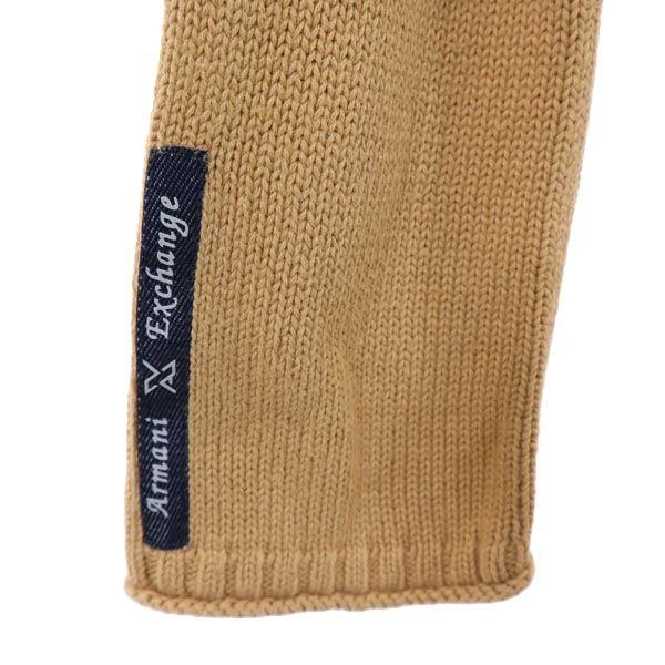 ARMANI EXCHANGE 90s Old Long sleeve knit Zip jacket S Brown Women Used