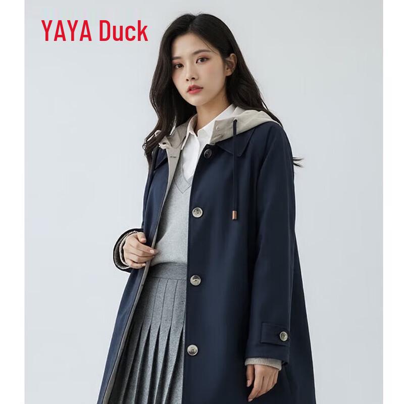 Yaya Women's Hooded Down Jacket Windbreaker