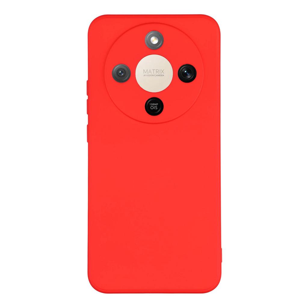 Phone Case For Honor Magic8 Lite 5G / X9d 5G / X70 5G TPU Back Soft Anti-Scratch Fiber Lining Phone Cover