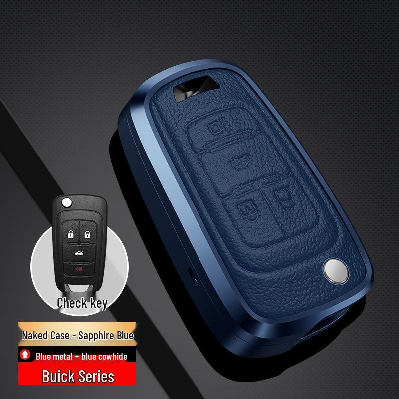 Buick Key Case: Compatible with Regal, GL8, LaCrosse, Excelle, GL6, Encore, Enclave – Car-Specific Key Bag.