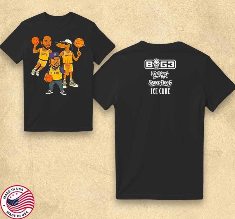 

SNOOP DOGG – BIG3 Basketball Team – Hip Hop Sports T-Shirt S