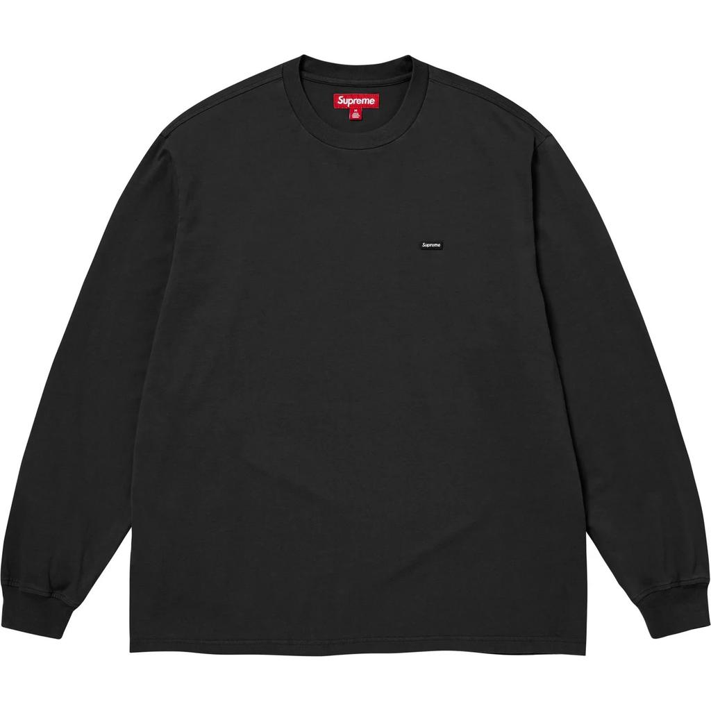Supreme Small Box L/S Tee (26SS) Black