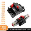 20-300 Ampere Car Audio System Reset Waterproof Marine Circuit Breaker Reset Fuse 12V-48V DC Waterproof Circuit Breaker Fuses4