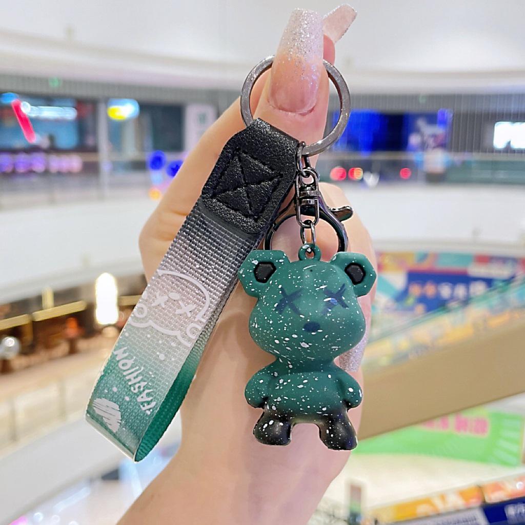 Chameleon Bear Keychain for Car Bags - Creative Gift for Couples