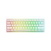 LED Mechanical Keyboard Hot Swappable Gaming Keyboard Corded Keyboard 61 Keys Gaming Keyboard for Computer Laptop