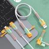 Soft Silicone Cable Protector Dustproof Cover Silicone Cover  Charger Protection