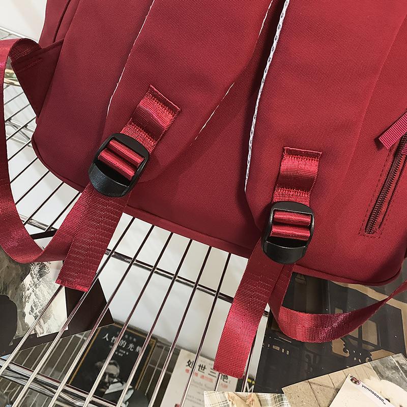 Backpack Men's Large Capacity Computer Travel Backpack Female Junior High School Student Schoolbag