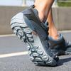 Hantu Shoes Summer Breathable Thin Annual New Deodorant Mesh Shoes Outdoor Mountaineering Sports and Leisure Shoes