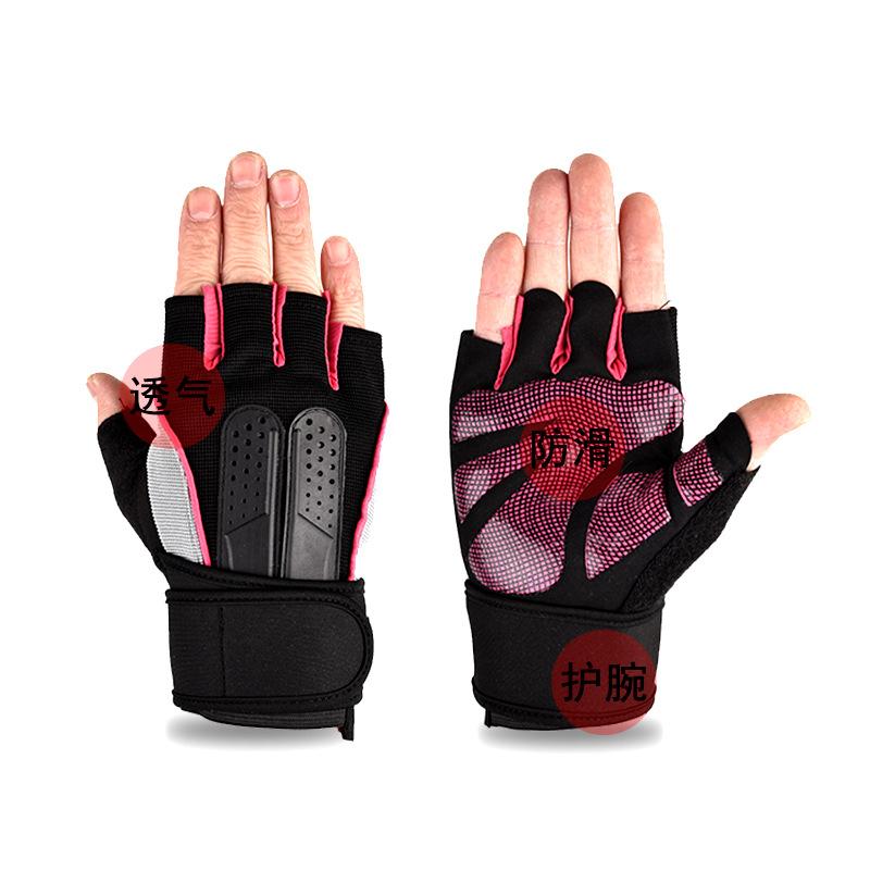 New Half Finger Gloves for Men's Sports  Fitness  Outdoor Cycling and Cycling  Breathable and Anti Slip Gloves