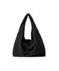 The Green Lab All Day Suede Maxi Shoulder Bag [Black]