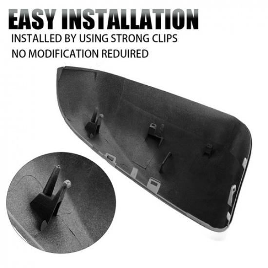 1x Left Dirver Side Rear View Mirror Cover Cap For 2016-2020 Lexus RX & NX White