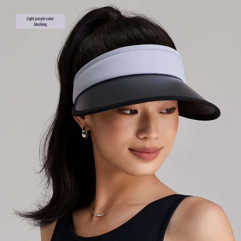 Zauo Women s Summer UV Protection Sun Visor Hat One Size