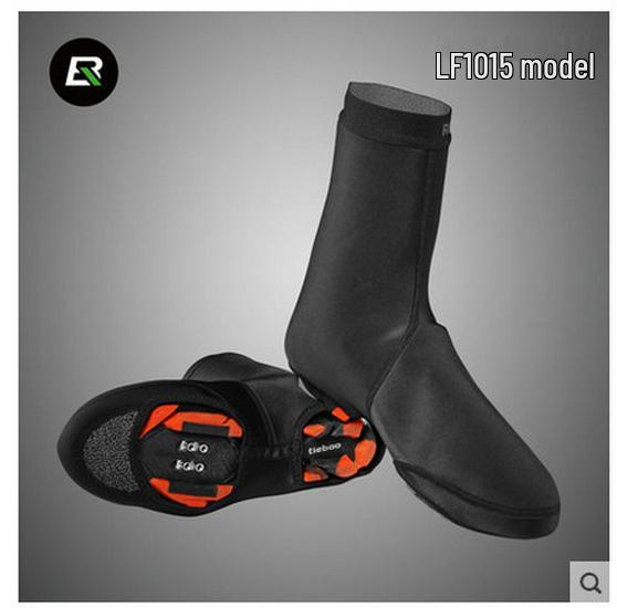 ROCKBROS Waterproof Warm Cycling Overshoes for Road and Mountain Bike Shoes