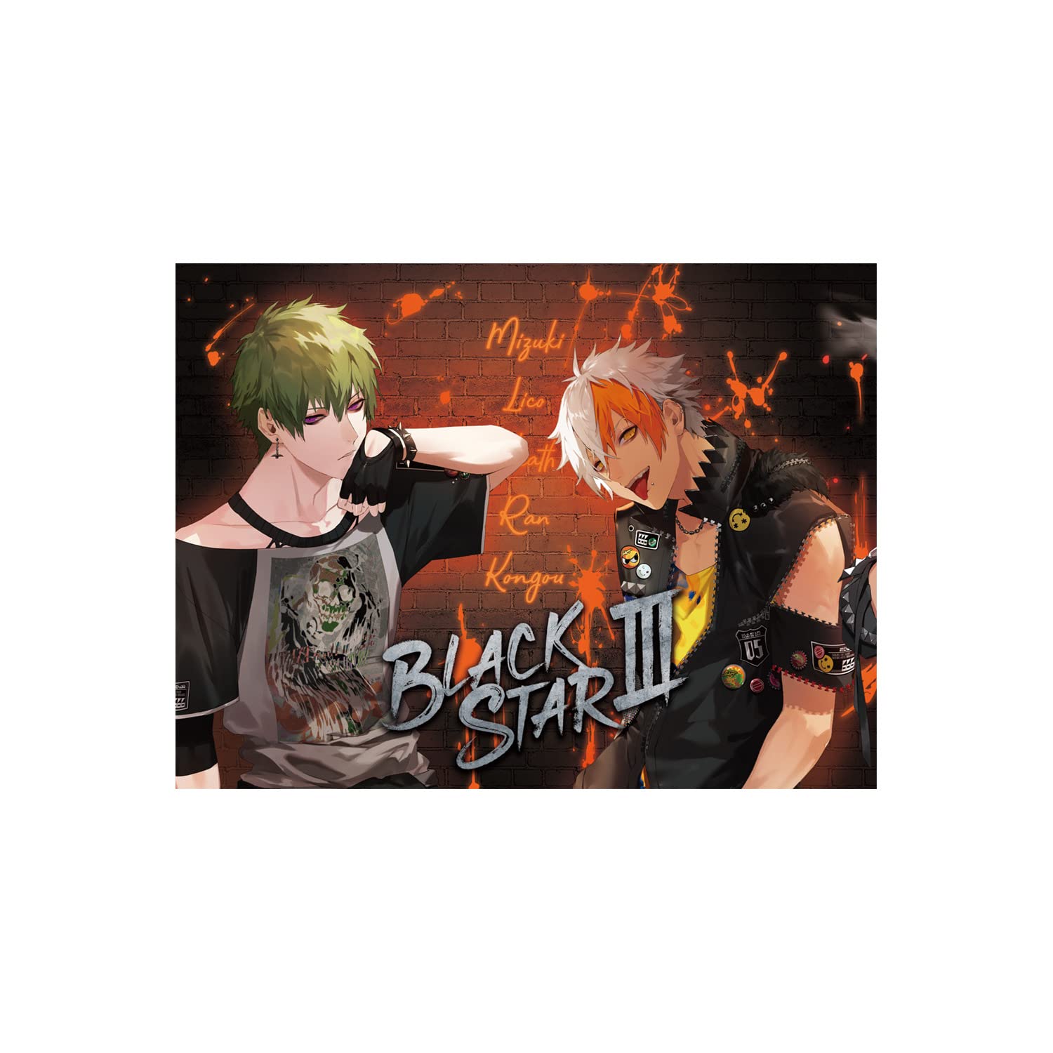 

Лимитированное издание первого пресса BLACKSTARIII (Версия команды Б)