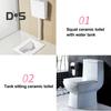 10Pcs Toilet Tank Cleaner Tablets Two-Color Automatic Toilet Bowl Cleaners Long-Lasting Deodorizers Scent Toilet Block