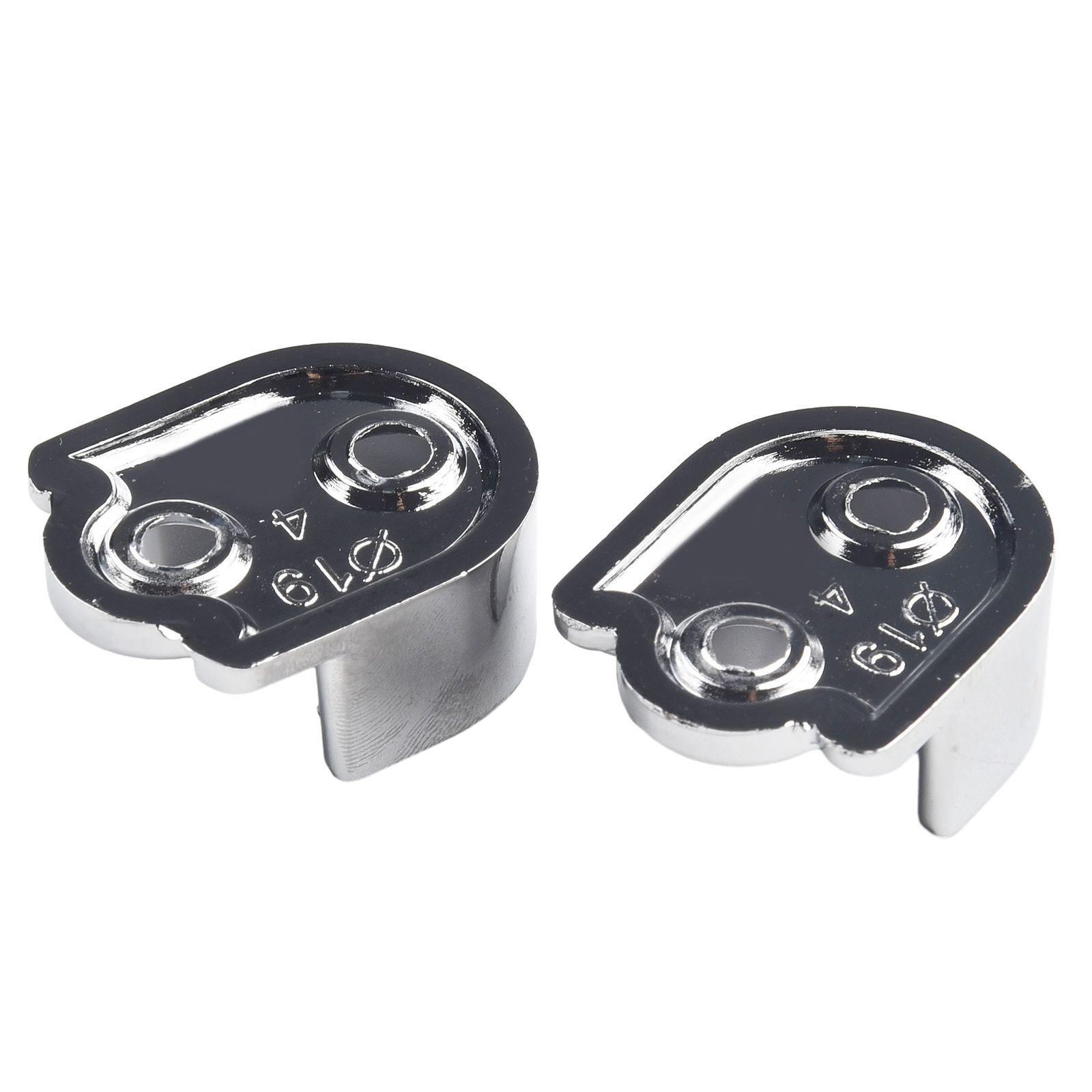 Серебристый настенный держатель для одежды, штанга для шкафа 19mm