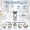 2 Pack Push Bounce Sink Drain Filter 304 Stainless Steel Filter Basket Drain Stopper  Bathtub