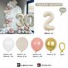 116PCS Arches Balloon Chain Set Birthday Proposal Confession Wedding Opening Party Event Scene Decoration Solid Color Balloon Se