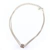Excellent CHANEL Necklace COCO Mark Cube Gold Women A22K Used