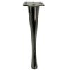 Furniture Leg In the Style of a Black Chrome Pin, 23 Cm