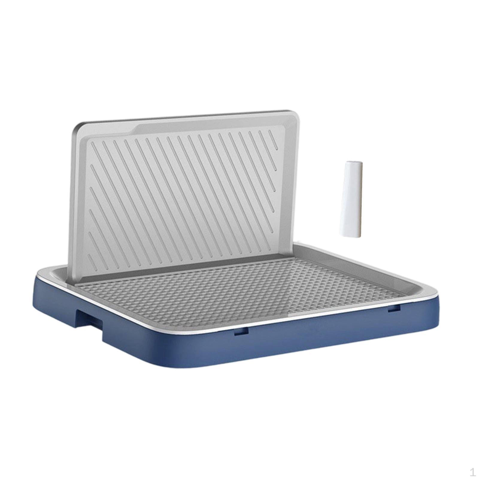 

Лоток для ванной для собак с бортиком, нескользящая конструкция для пеленок и маленьких/средних собак