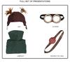 3 Little Nightmares Character Halloween Costume Set Performance Clothes Cosplay