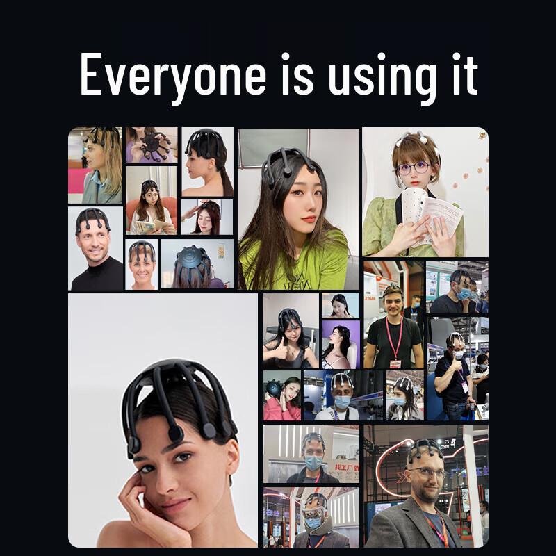 HEZHENG HZ-RELAX-1 Smart Octopus Scalp & Head Massager CN plug (adapter included)