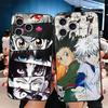 Hunter X-Hunters Anime Soft Phone Case for iPhone 16 16E 17 Air 15 Pro Max 14 Plus 13 Mini 11 12 7 Black Cover Back Shell