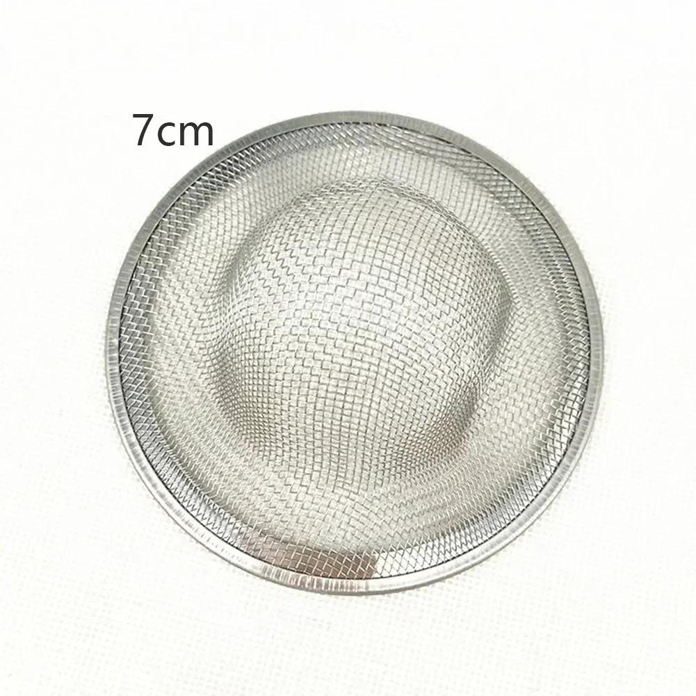 5/7/9/11cm Sink Mesh Strainer Kitchen Water Sink Filter Stainless Steel Bathroom Floor Drain Cover Shower Hair Catcher Stopper