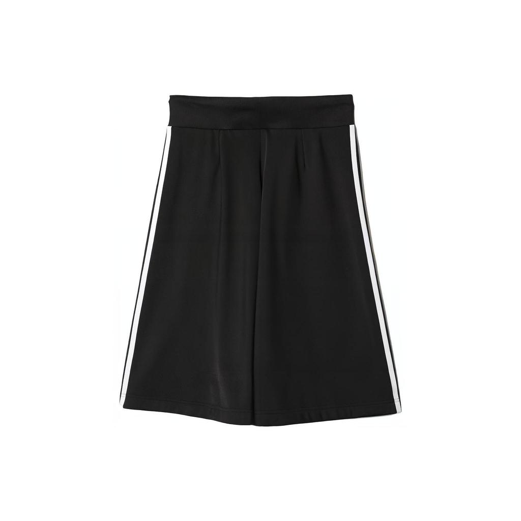 adidas Originals Damen 3-Streifen Culotte Rockhose Schwarz AY5237