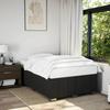 VidaXL Bed Frames Without Mattress Black 120x200 Cm Fabric 3284827