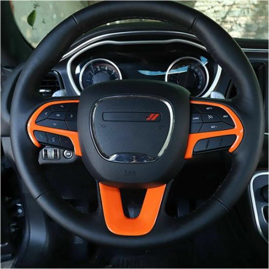 Lenkradabdeckung Rahmenverkleidung für Dodge Charger Challenger Grand Cherokee SRT8