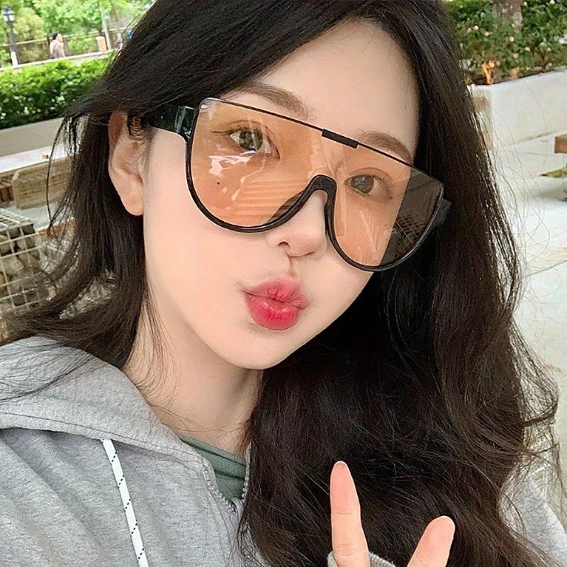 2PCS Fashion Shades Sunglasses For Women/Men Retro Style Oversized Glasses UV400