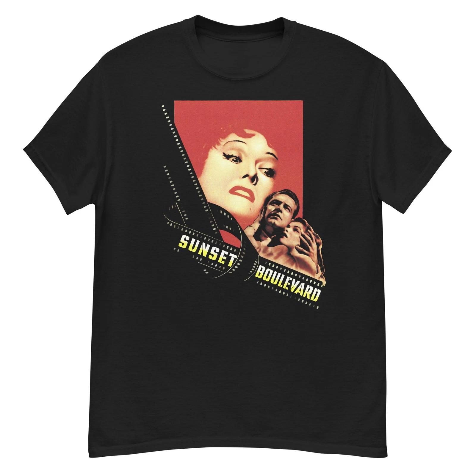 Sunset Boulevard cult film noir fan art t-shirt 3XL