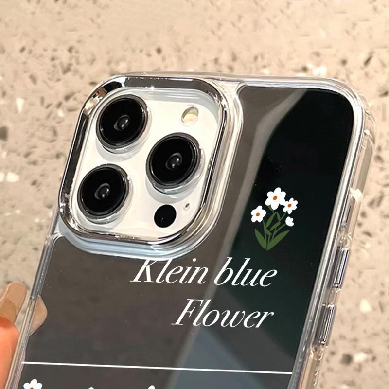 Pouzdra na mobilní telefon pro iPhone 11 13 XR 15 Pro Max 12 14 Pro Max Case iPhone 16 XS Max Mirror Ochranné pouzdro Mirror Exquisite Cartoon Waterproof